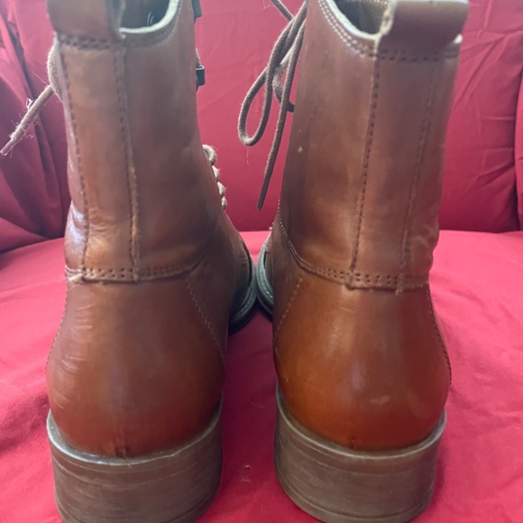 Ten Points leather lace up boots size 7.5 or euro 38 - Picture 4 of 5